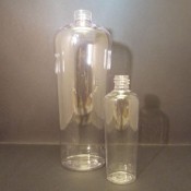 Flaska_ORIONE_Art_253=75ML_hals_18-415_-_Art_177=500ML_hals_24-410__Material_PETG__Konisk_form_bredare_upptill
