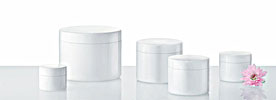 Denna burk heter Paloma. Finns i storlekarna 15 – 250 ml i PP, PS/SAN